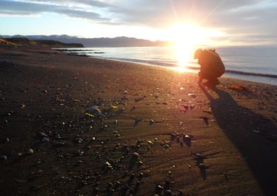 Plaża za Hisavikiem, 66°04'46.9"N 17°20'35.8"W