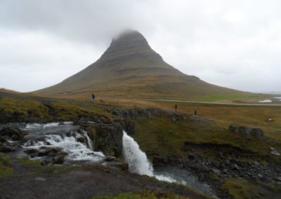 Kirkjufell Mountain, Snæfellsnesvegur, Islandia